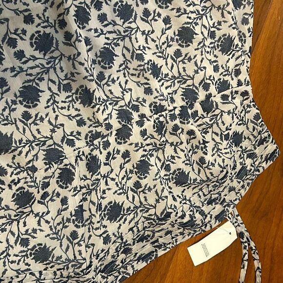 LOFT women’s teal and gray print tank camisole size small NWT - Picture 2 of 8